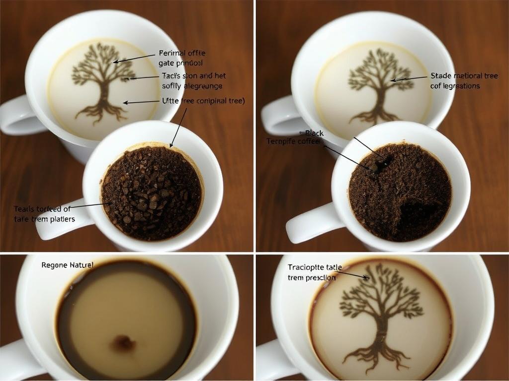Kahve falında ağaç örnekleri ve yorumları Kahve falında ağaç örnekleri ve yorumları
