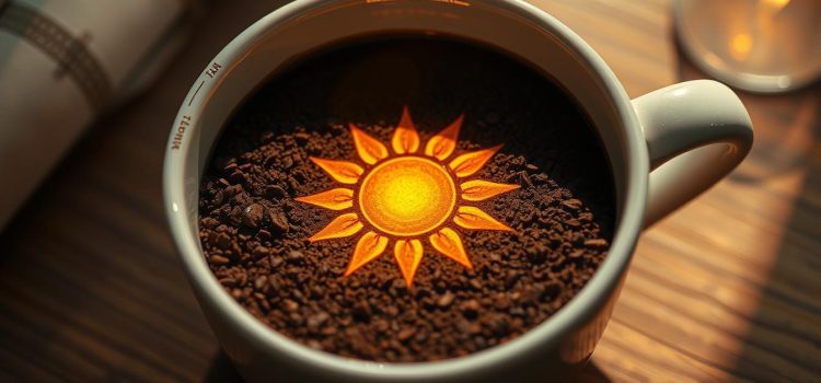 kahve falında güneş görmek